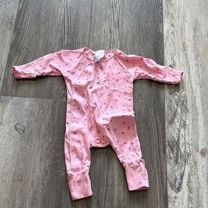 Bonds Pink Star Pattern Kids Footie